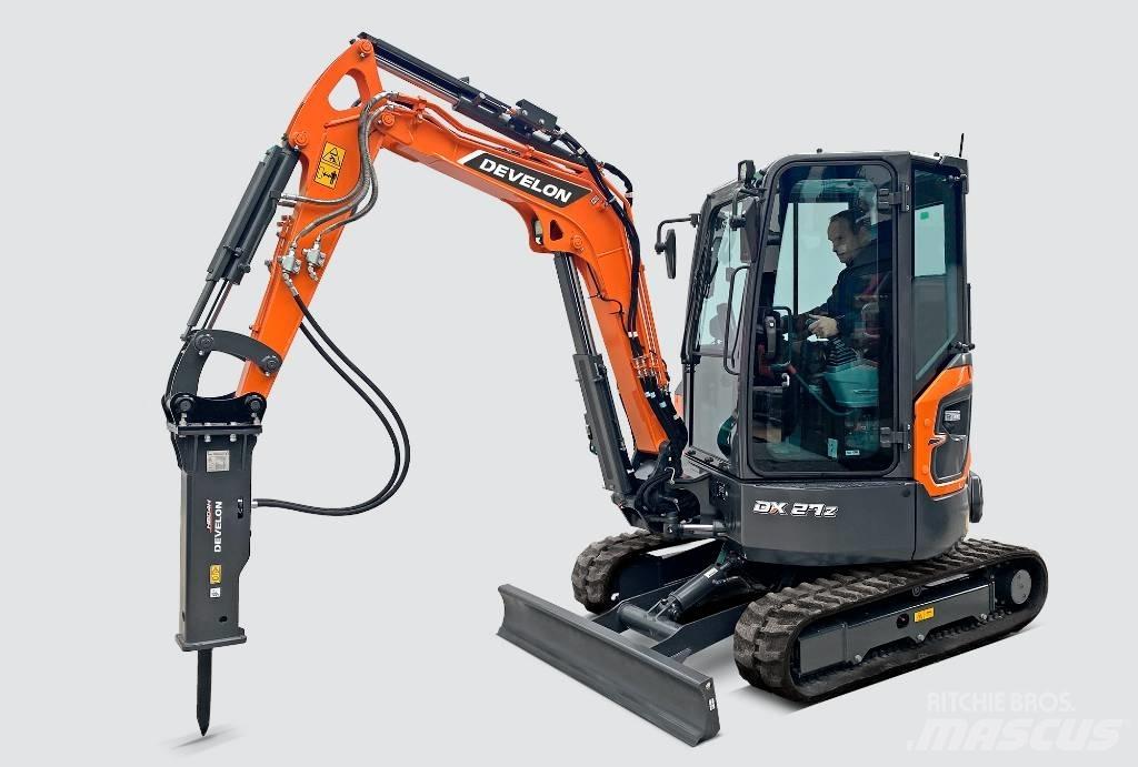Develon DX 27 Z-7 Mini kotrók < 7t