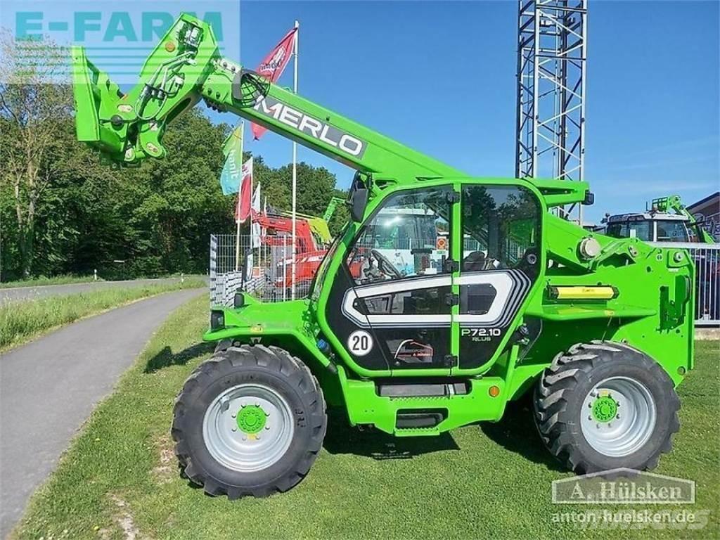 Merlo p72.10plus Teleszkópos mezőgazdasági rakodók
