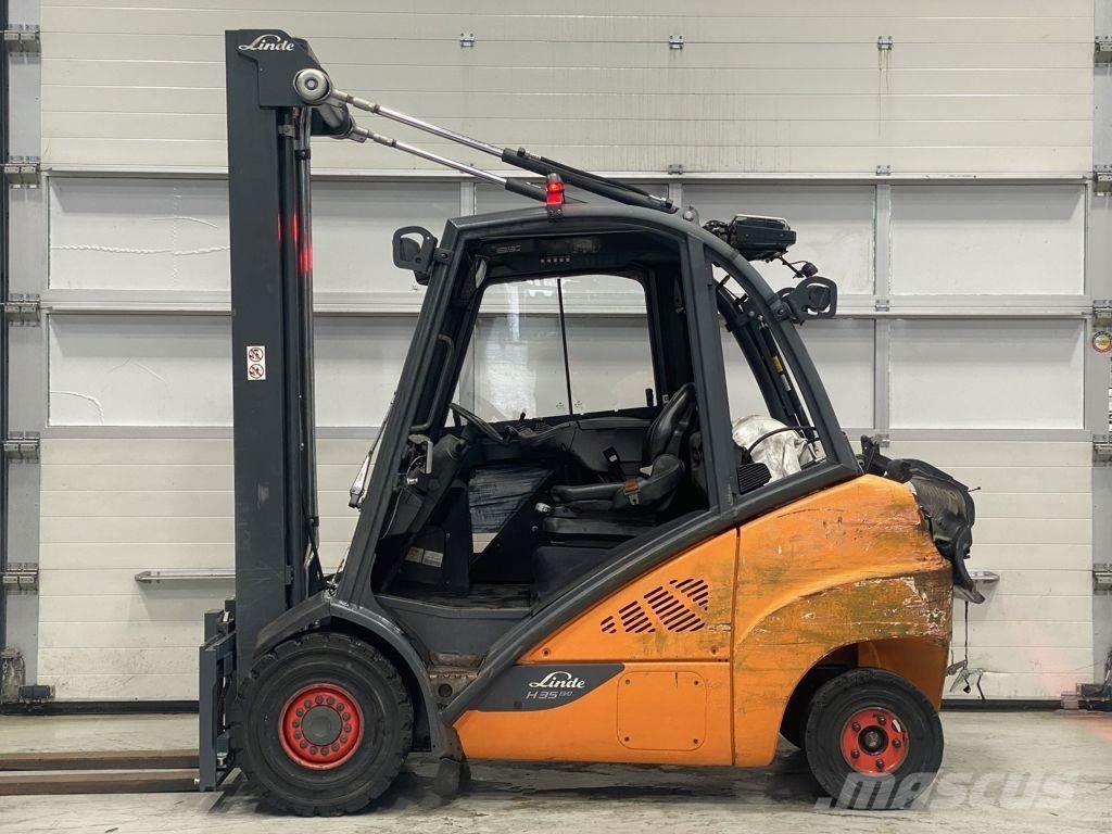 Linde H35T-02 Gázüzemű targoncák