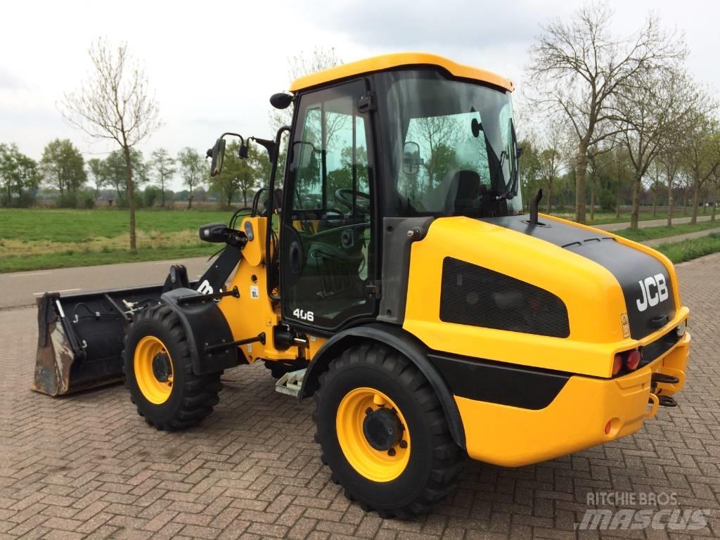 JCB 406 Gumikerekes homlokrakodók
