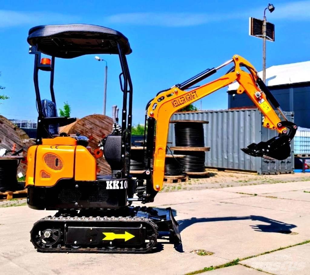  KELLER KRAFT KK10G Mini kotrók < 7t