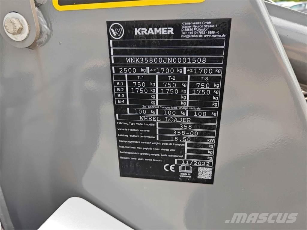Kramer KL12.5 Gumikerekes homlokrakodók