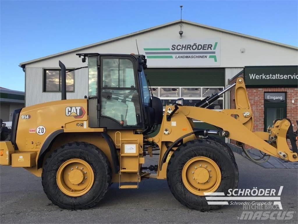 CAT 914 M Gumikerekes homlokrakodók