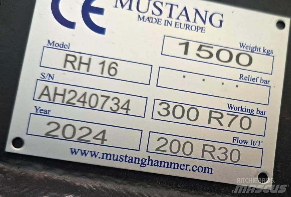Mustang RH16 Fa aprítók