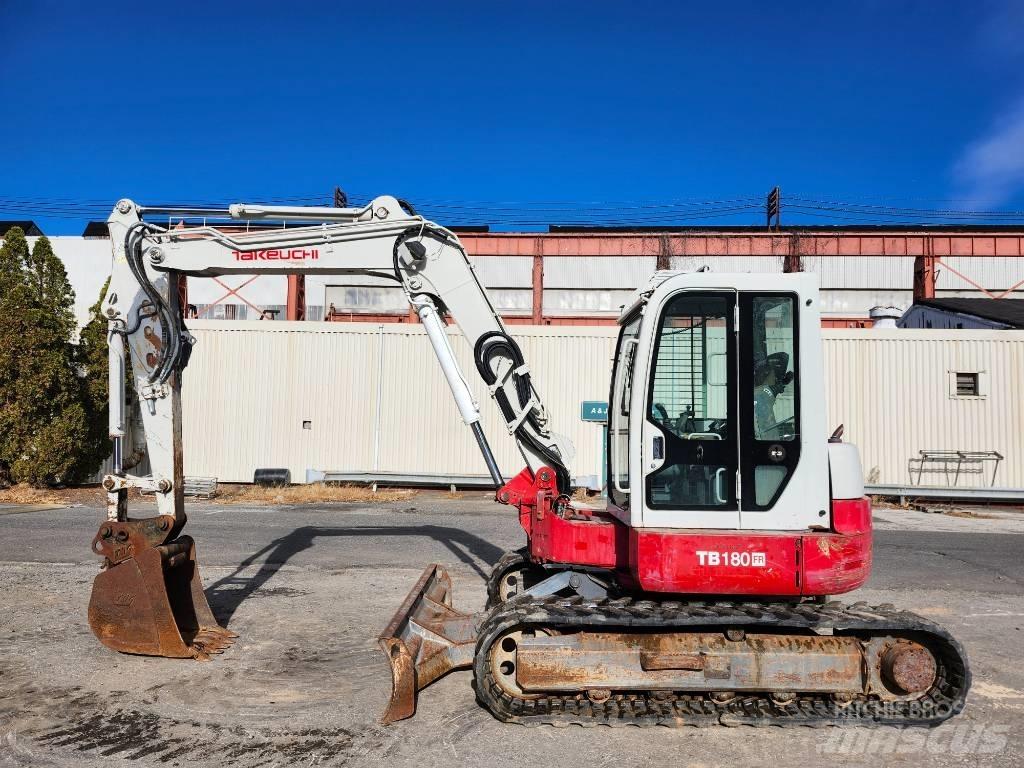 Takeuchi TB 180 FR Lánctalpas kotrók