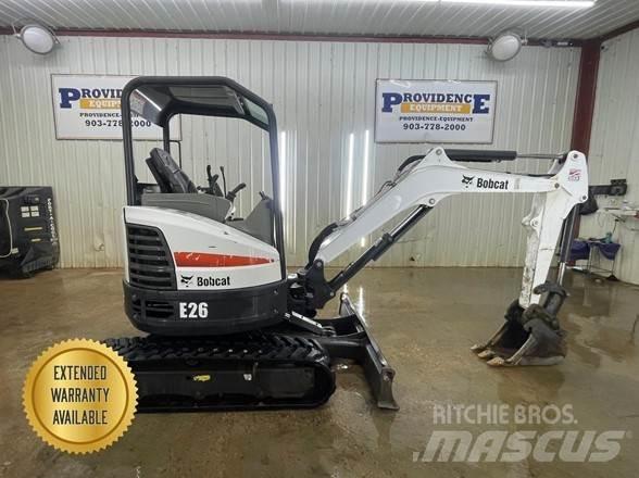 Bobcat E26 Mini kotrók < 7t