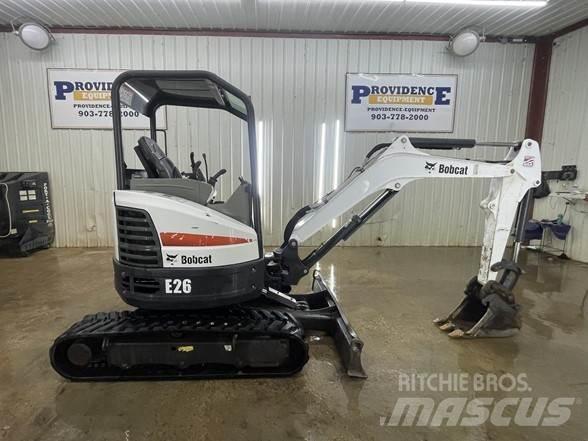 Bobcat E26 Mini kotrók < 7t
