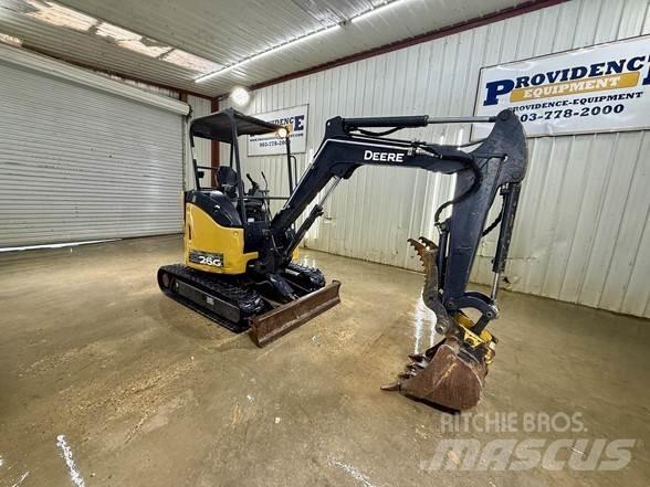 John Deere 26G Mini kotrók < 7t