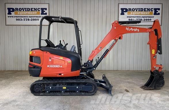 Kubota KX030-4 Mini kotrók < 7t