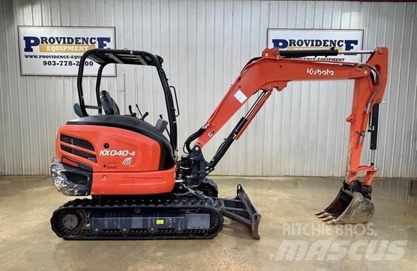 Kubota KX040-4 Mini kotrók < 7t