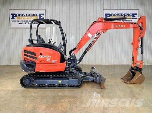 Kubota KX040-4 Mini kotrók < 7t