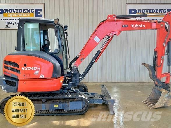 Kubota KX040-4 Mini kotrók < 7t