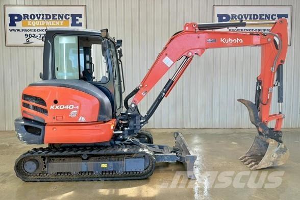 Kubota KX040-4 Mini kotrók < 7t