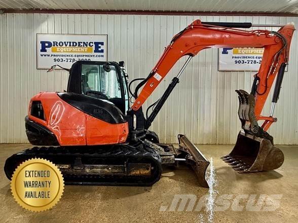 Kubota KX080-4 Lánctalpas kotrók