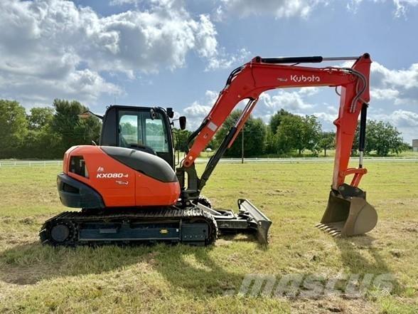 Kubota KX080-4 Lánctalpas kotrók