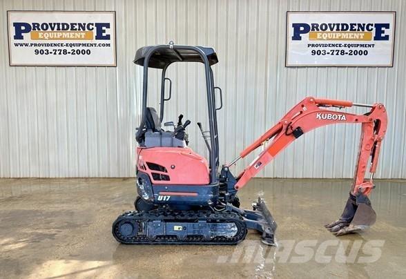 Kubota U17 Mini kotrók < 7t
