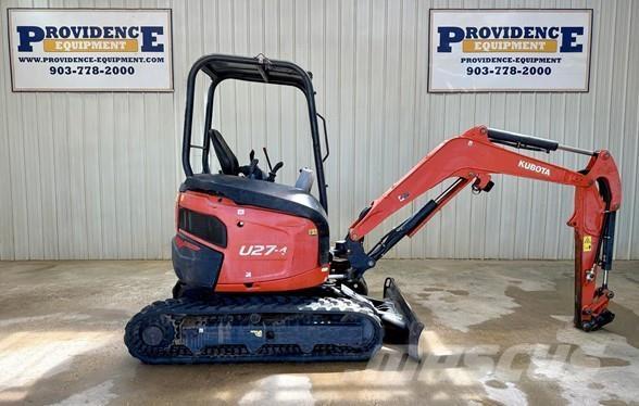 Kubota U27-4 Mini kotrók < 7t