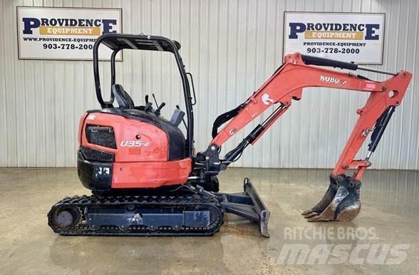 Kubota U35-4 Mini kotrók < 7t