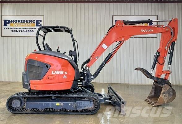 Kubota U55-4 Mini kotrók < 7t