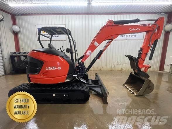 Kubota U55-5 Mini kotrók < 7t