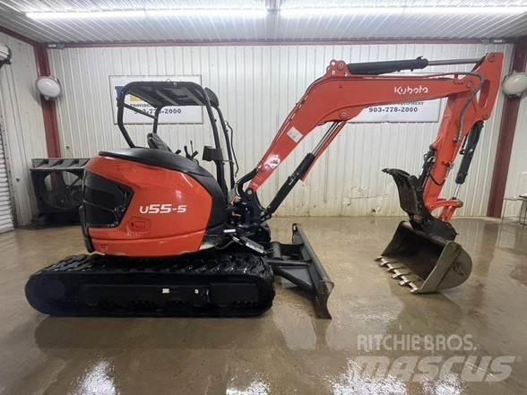 Kubota U55-5 Mini kotrók < 7t