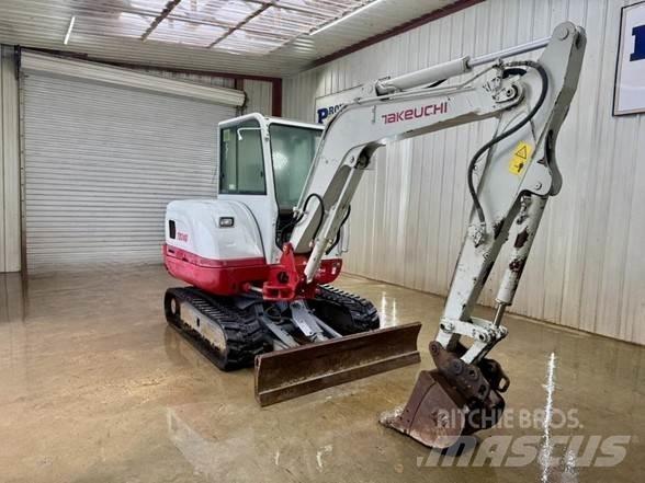 Takeuchi TB240 Mini kotrók < 7t