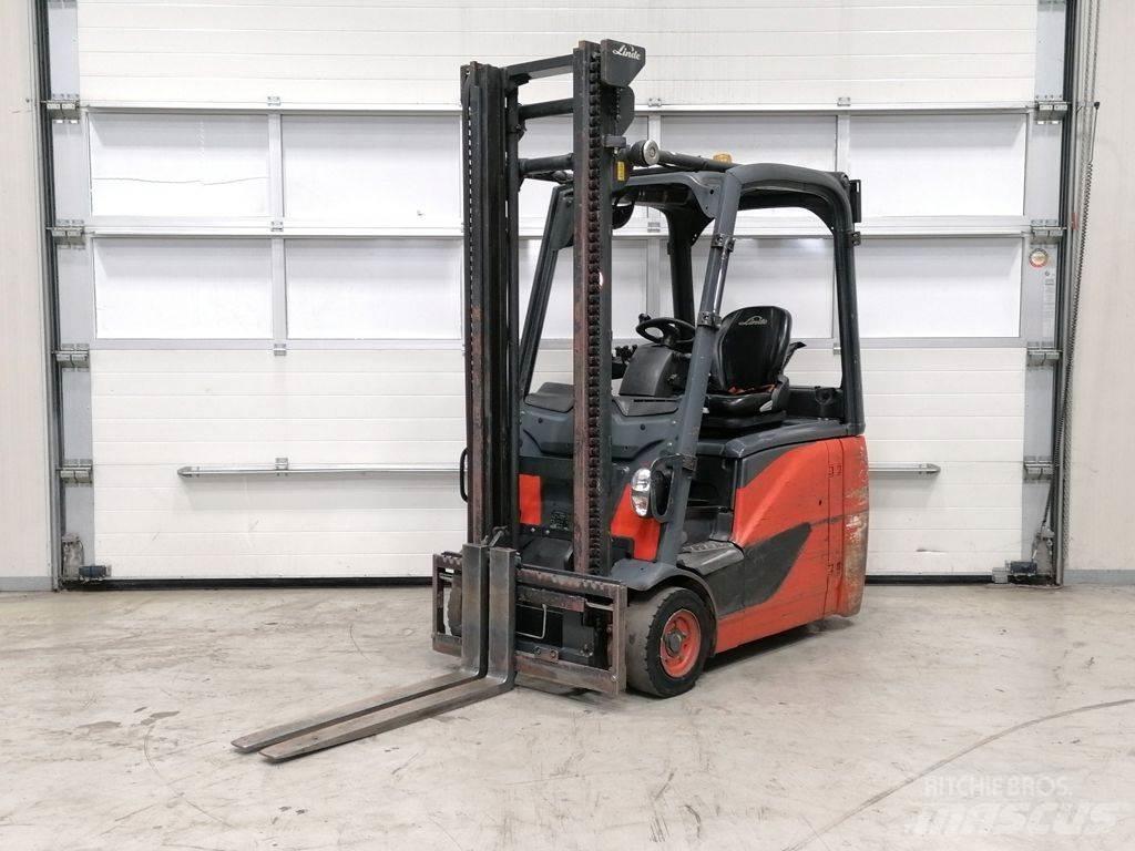 Linde E16H-02 Elektromos targoncák