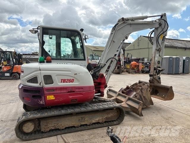 Takeuchi TB 260 Mini kotrók < 7t