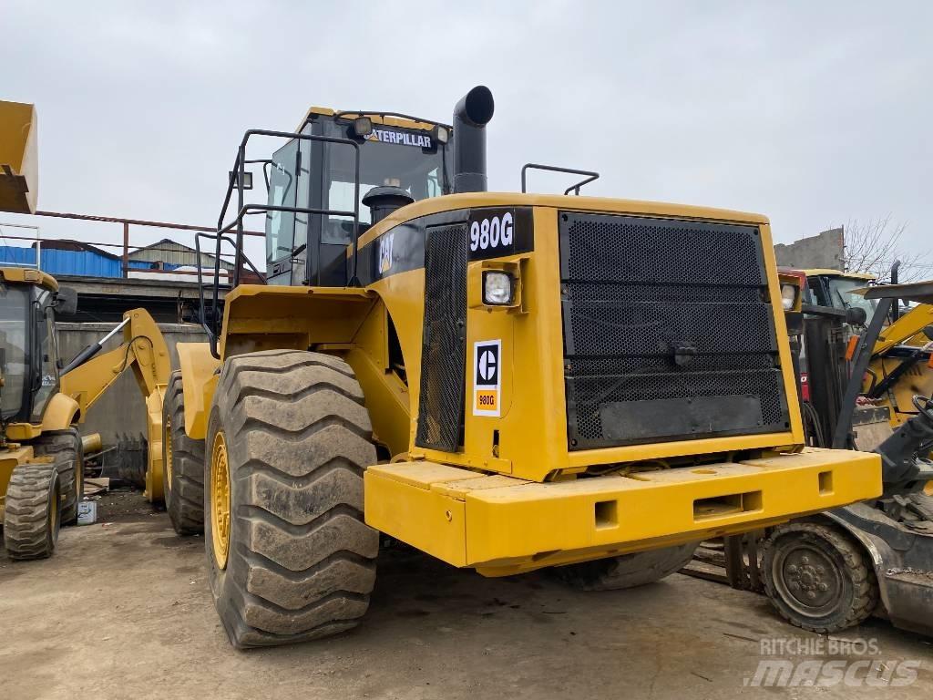 CAT 980 G Gumikerekes homlokrakodók