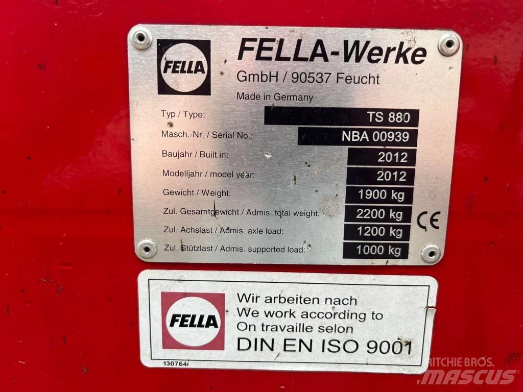 Fella TS 880 Rendforgatók