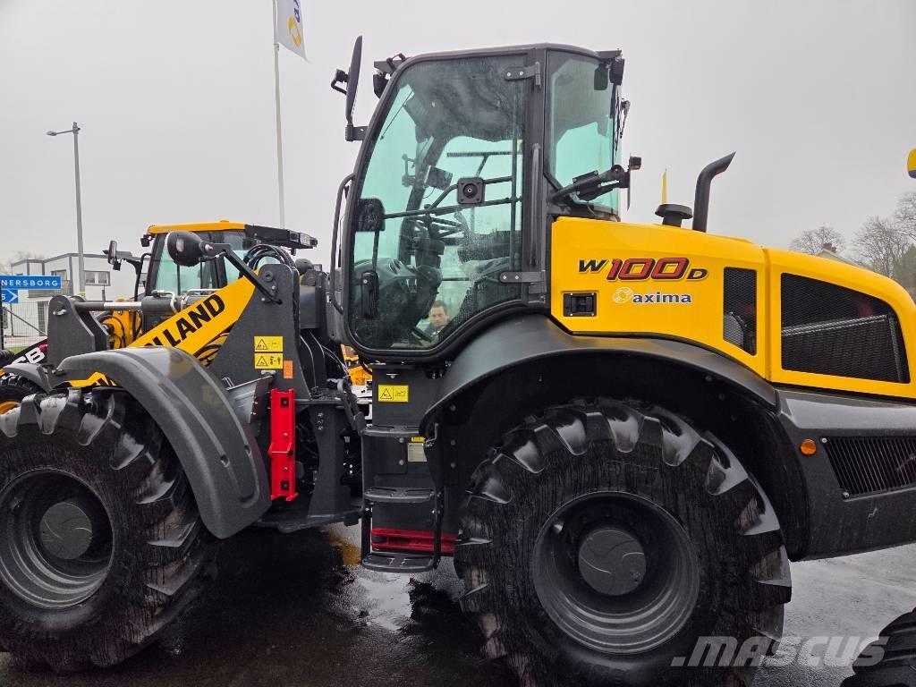 New Holland W100D Gumikerekes homlokrakodók