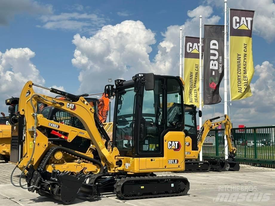 CAT 301.8 Mini kotrók < 7t