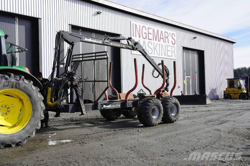 Nokka Skogsvagn Erdészeti pótkocsik