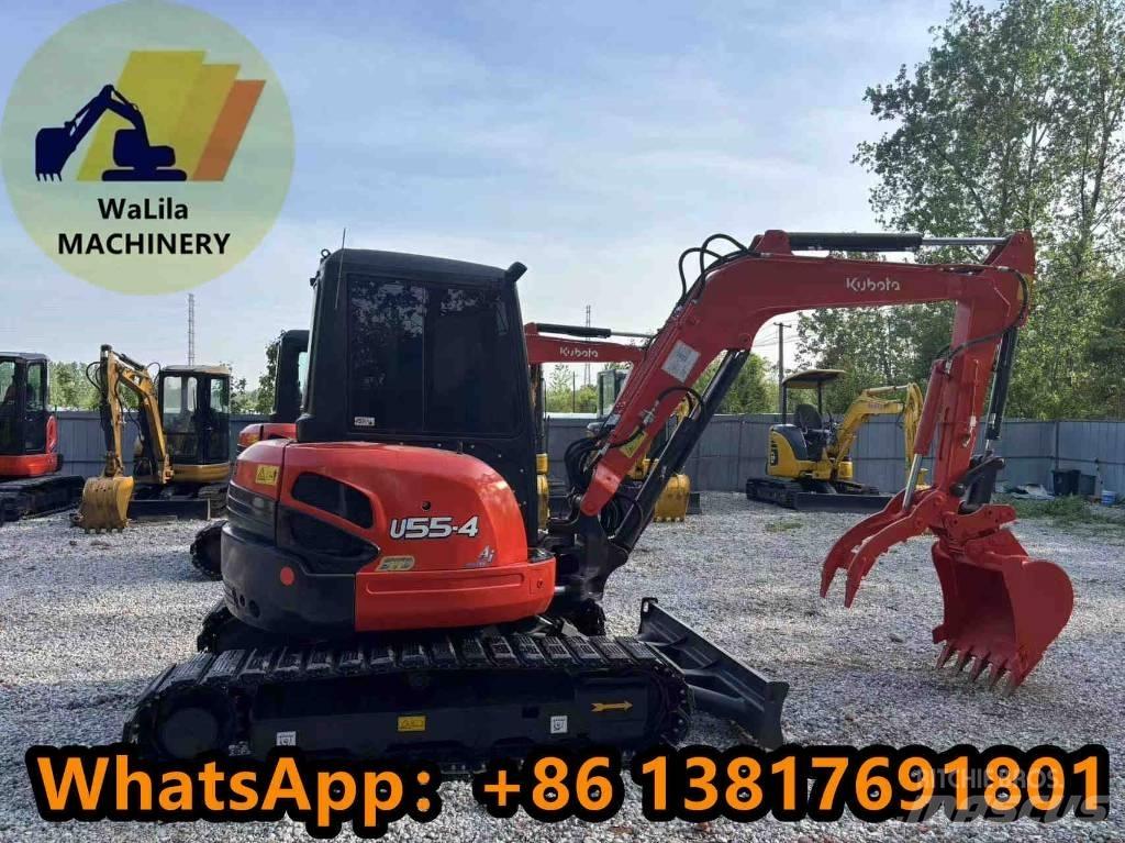 Kubota U 55-4 Mini kotrók < 7t
