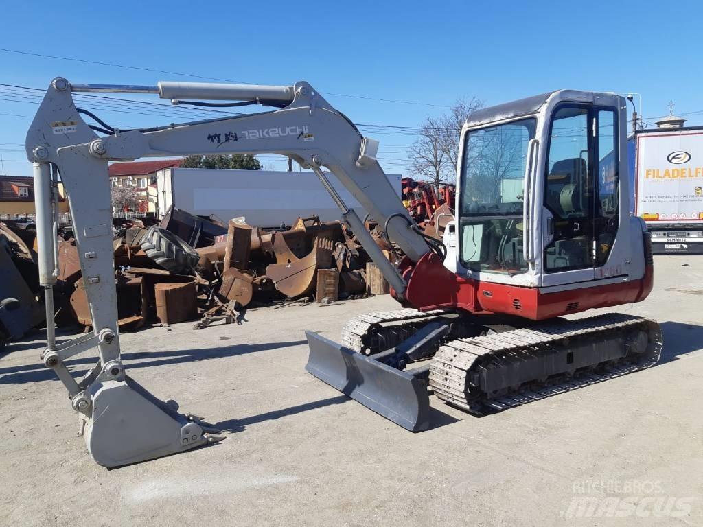Takeuchi TB150C Mini kotrók < 7t