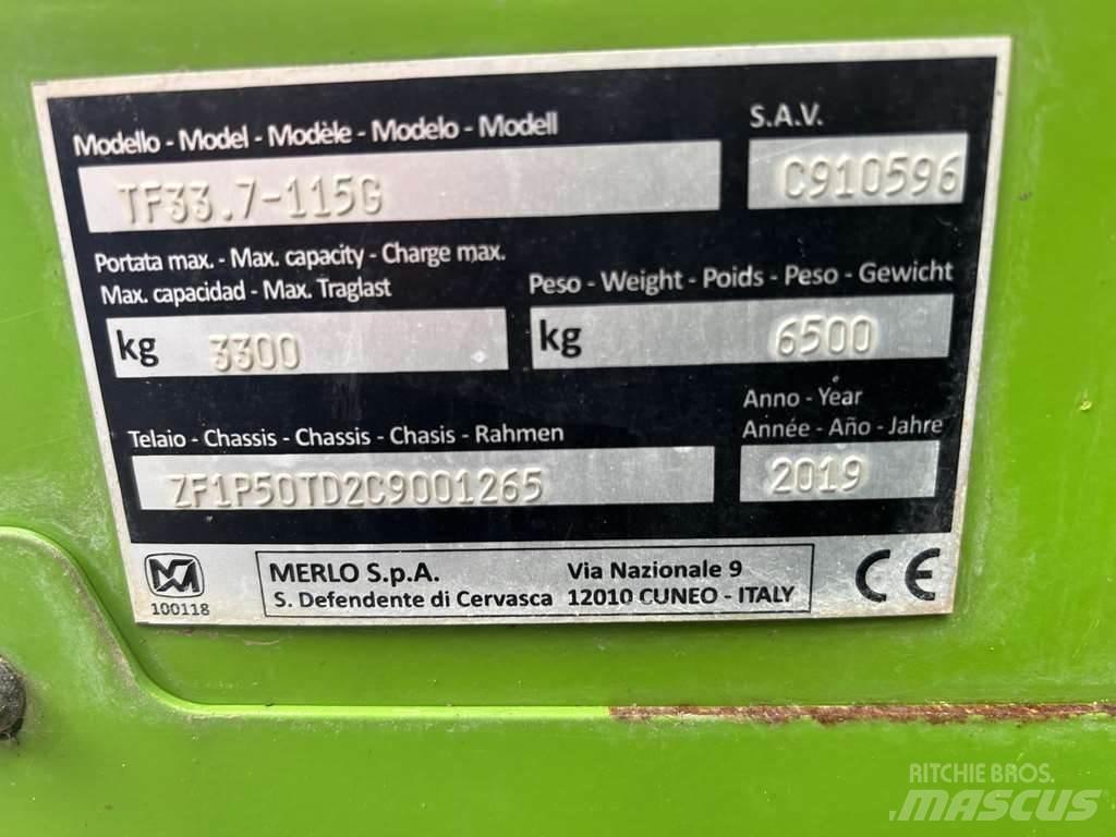 Merlo TF33.7 Teleszkópos rakodók