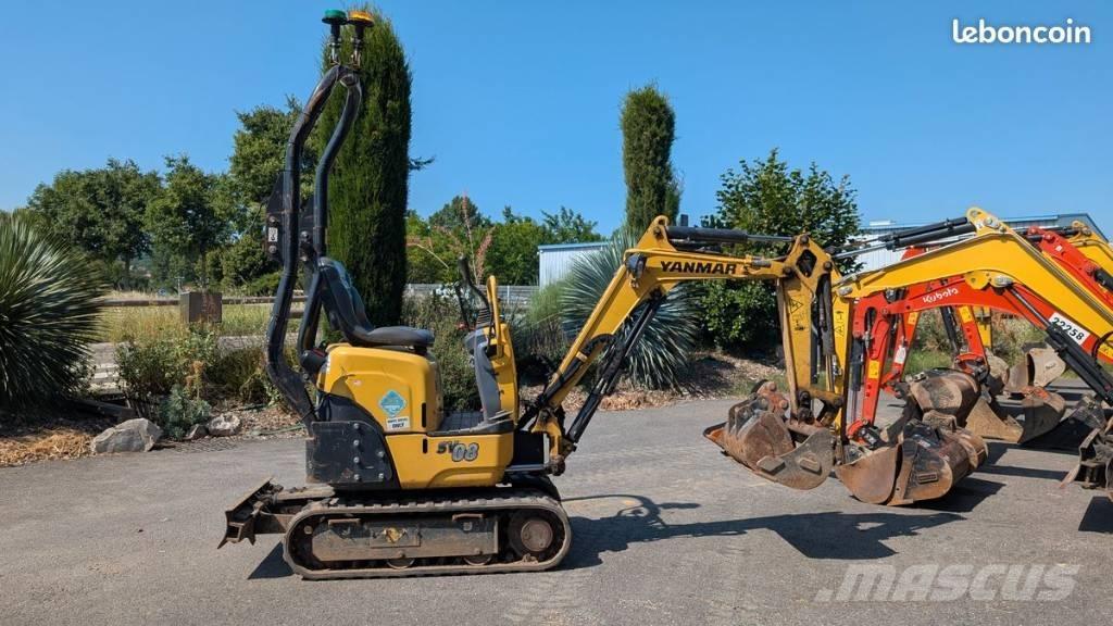 Yanmar SV 08-1D Mini kotrók < 7t