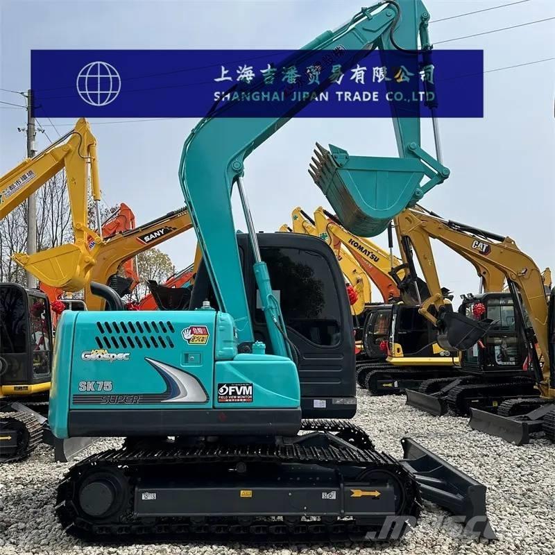 Kobelco SK 75 Mini kotrók < 7t
