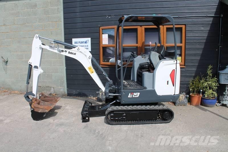 Bobcat E 19 Mini kotrók < 7t