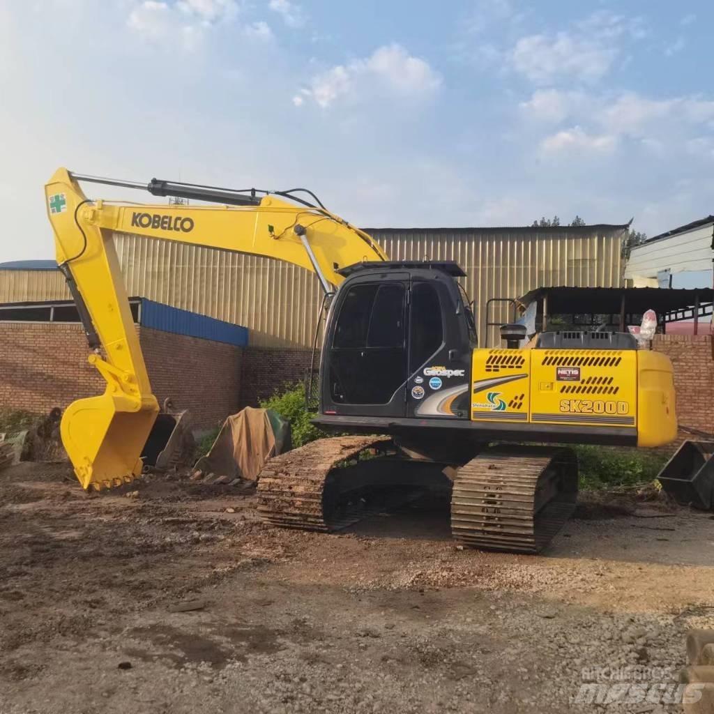 Kobelco SK200D Lánctalpas kotrók