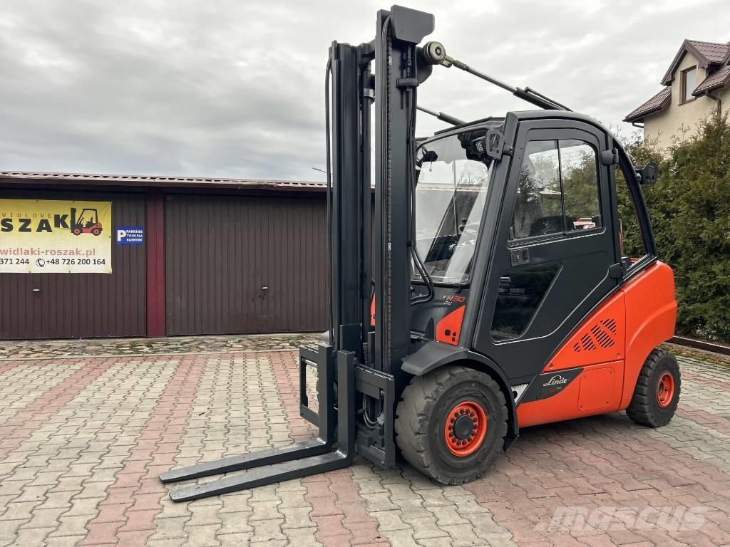 Linde H30T-02 Gázüzemű targoncák