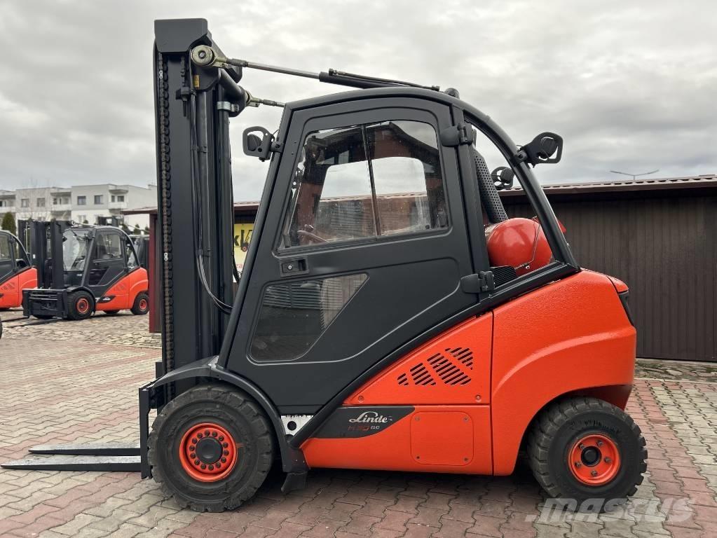 Linde H30T-02 Gázüzemű targoncák