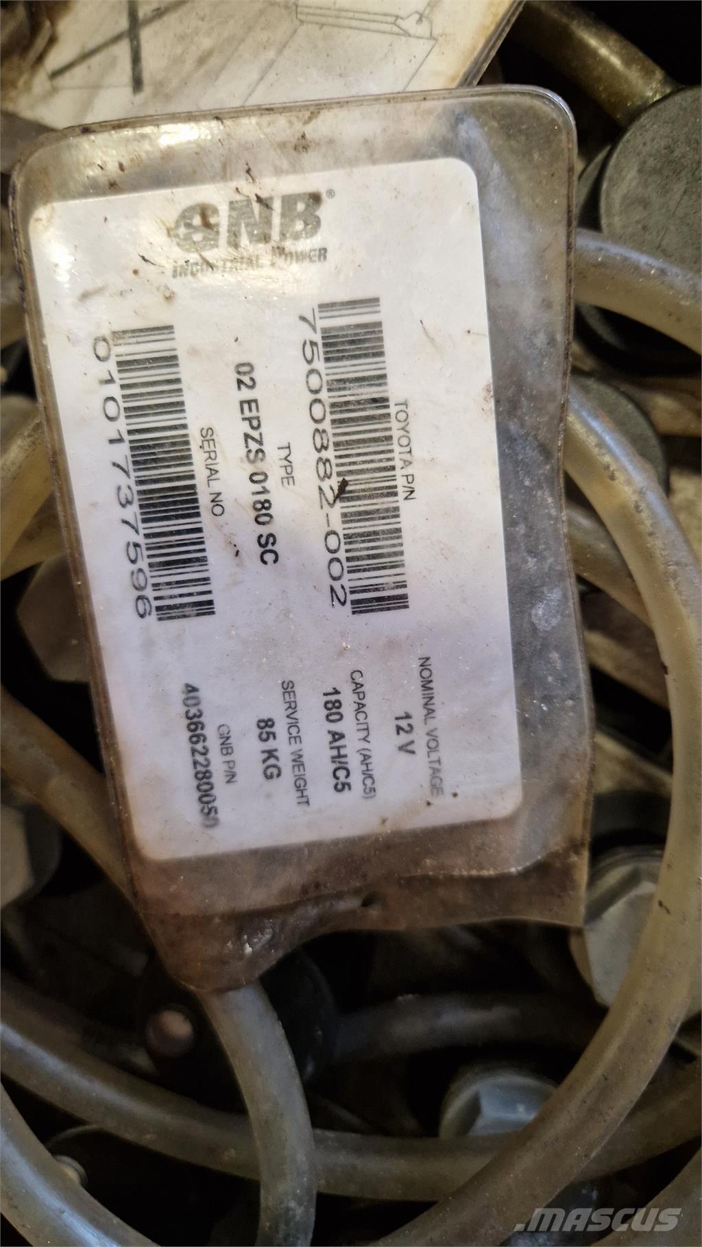 Toyota SWE080L Elektromos gyalogkíséretű targoncák