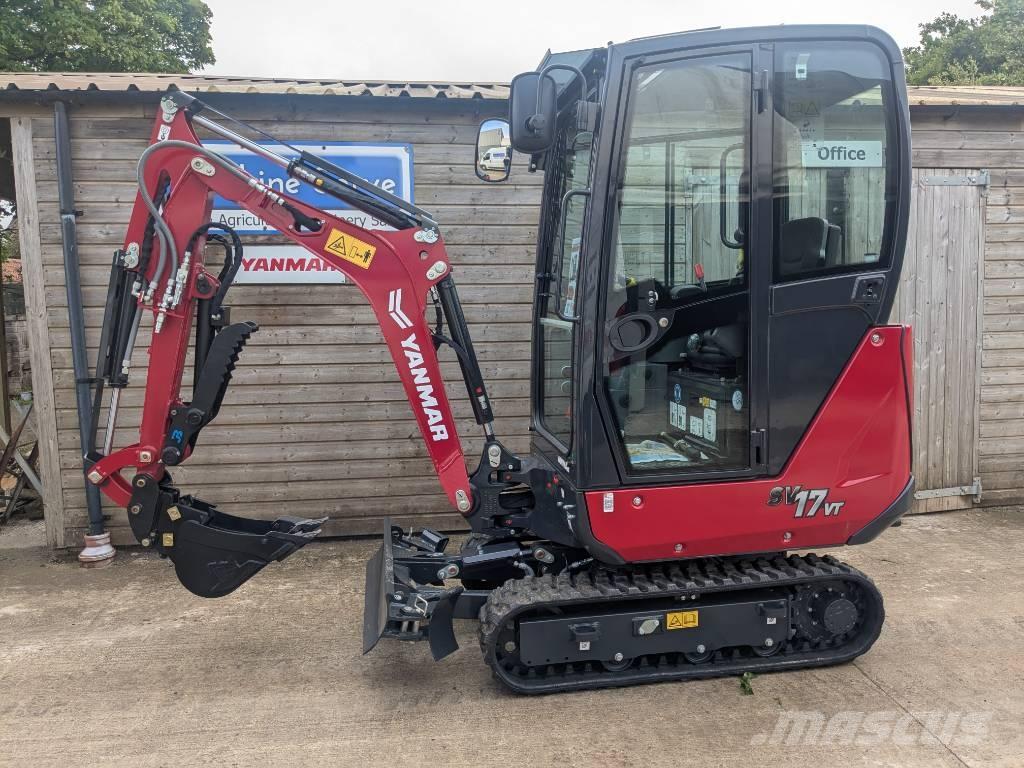 Yanmar SV 17 Mini kotrók < 7t