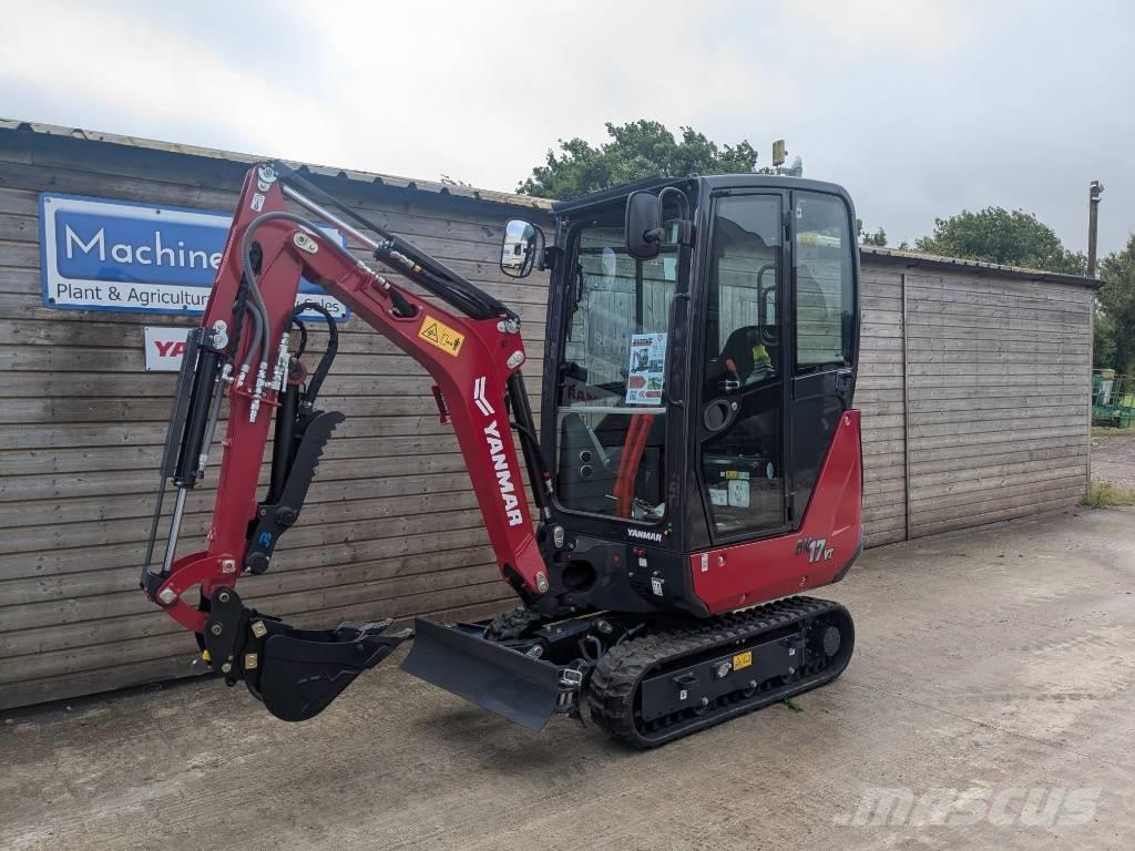 Yanmar SV 17 Mini kotrók < 7t