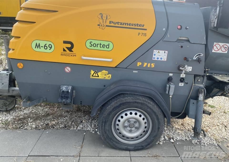 Putzmeister P 715 TD Betonpumpák