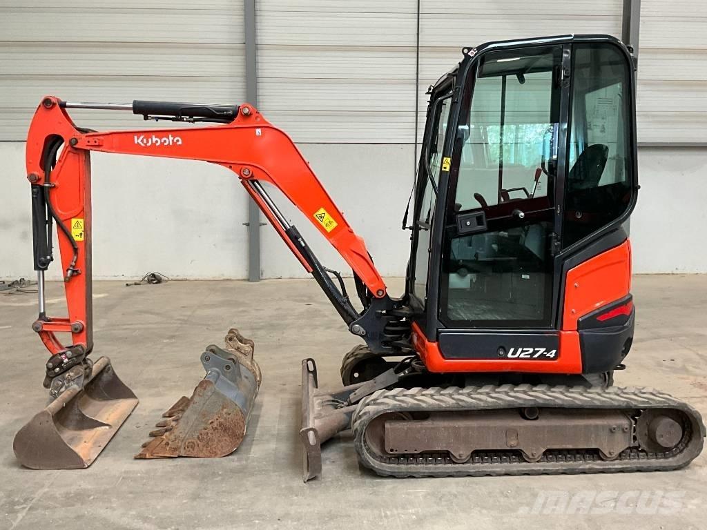 Kubota U 27-4 Mini kotrók < 7t