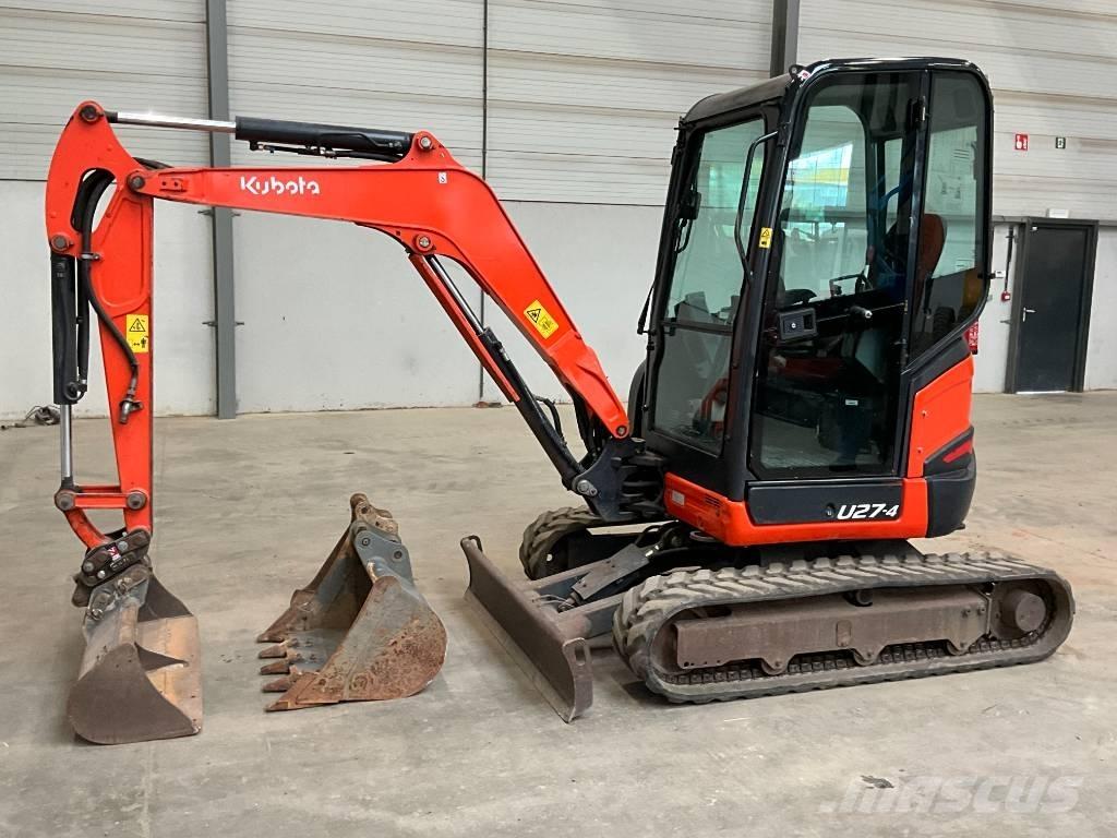 Kubota U 27-4 Mini kotrók < 7t