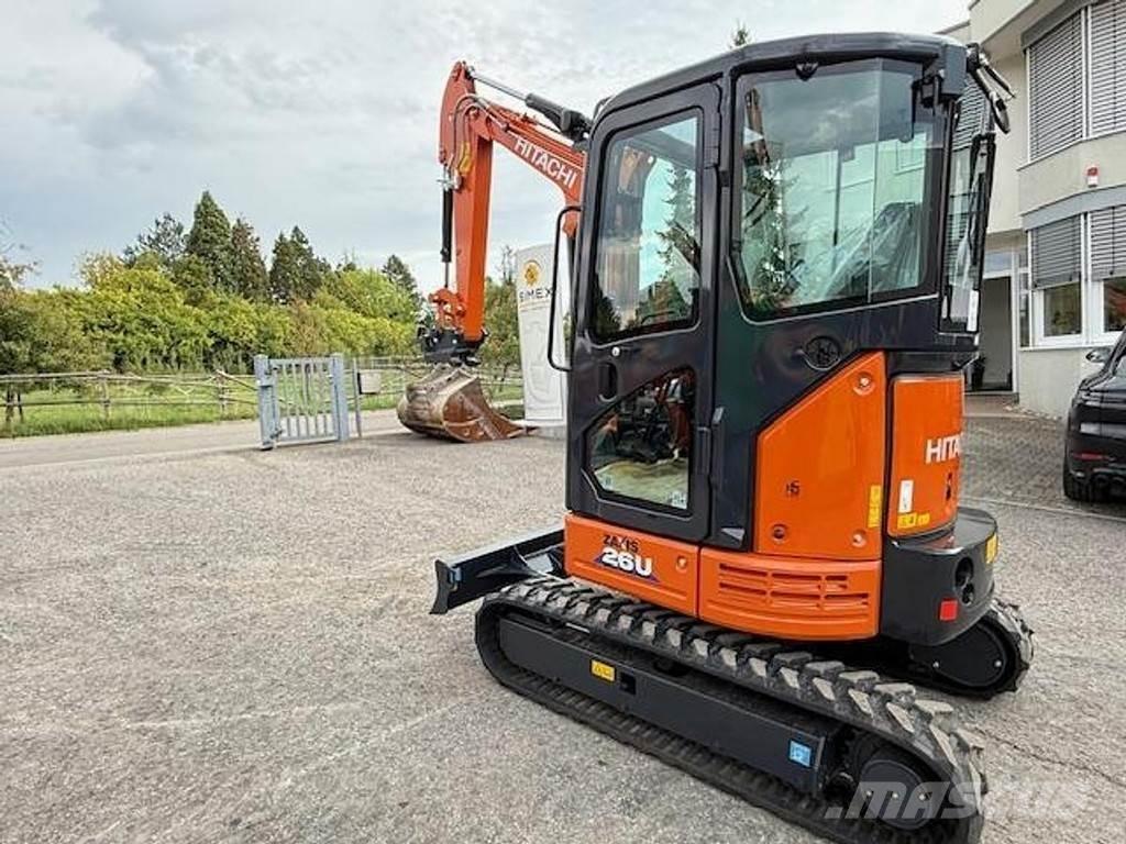 Hitachi ZX26 U-6 Mini kotrók < 7t