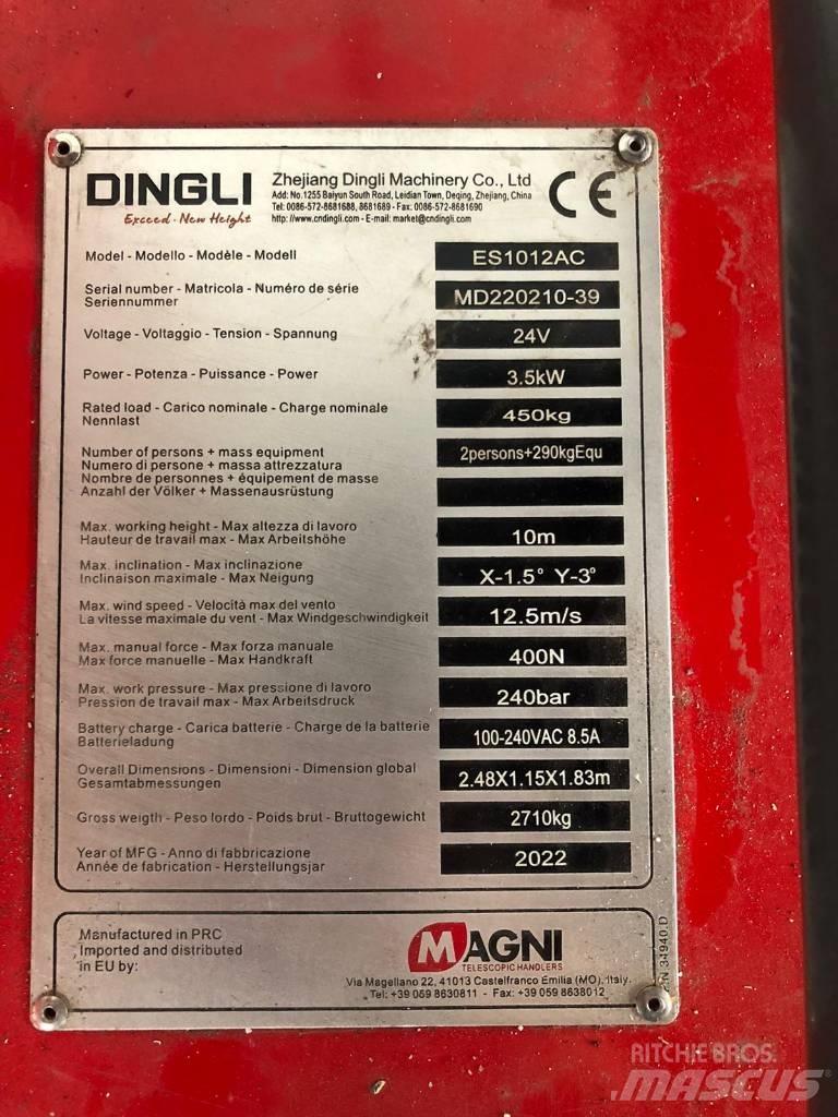 Magni ES 1012 AC Ollós emelők